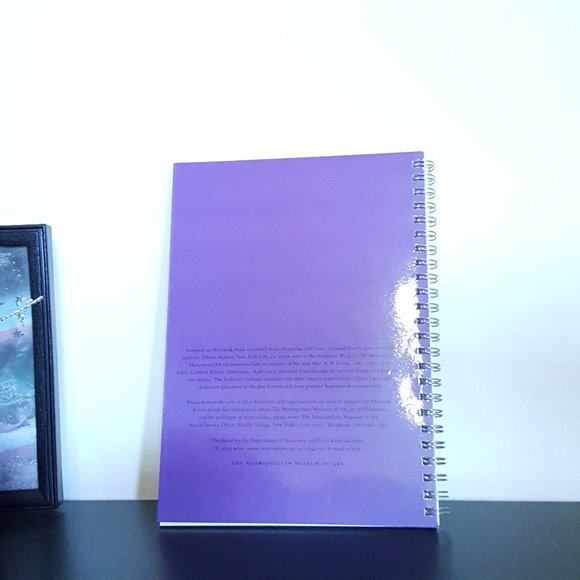 2/$20 Art Print Flower Unlined Pages Spiral Notebook - Picture 10 of 16